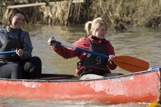 Bring spare clothes because you may get wet